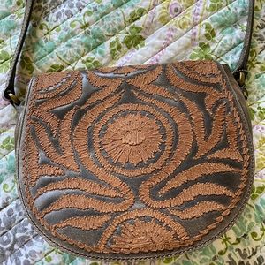 Lucky Brand crossbody purse - leather